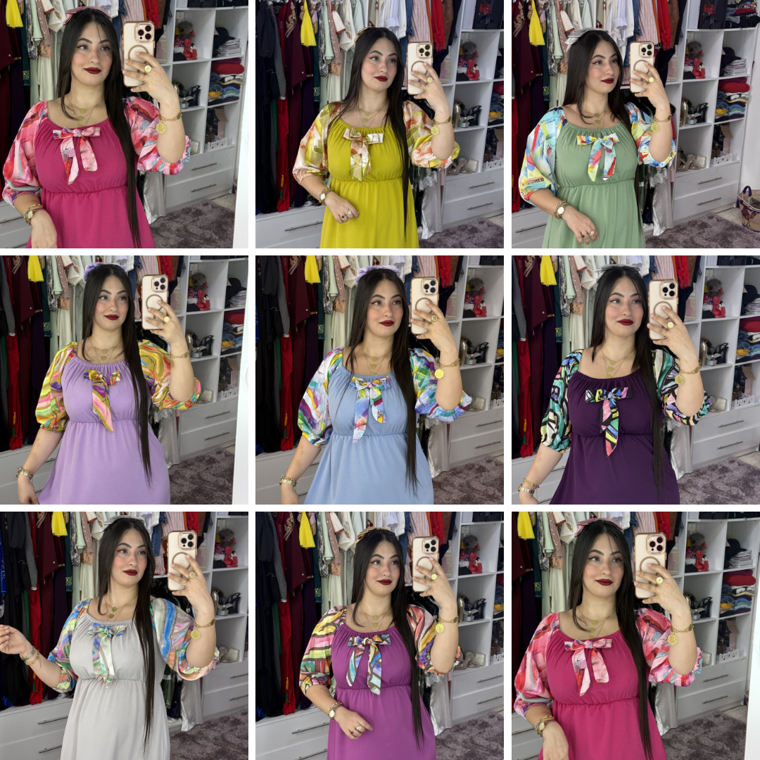 قندورة الحطة و الشان-MODELE PAPILLON- - Image 2
